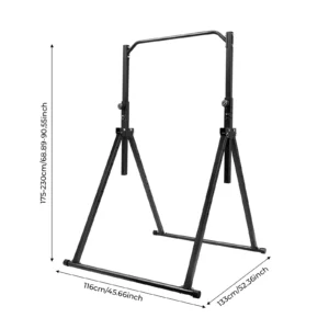 Black Triangular Pull Up Station